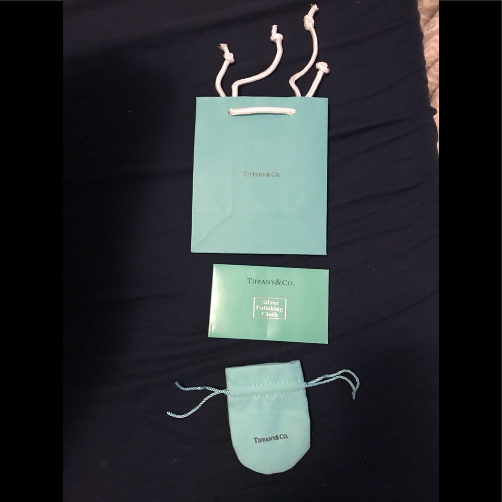 Tiffany & Co. bag, pouch, and cloth